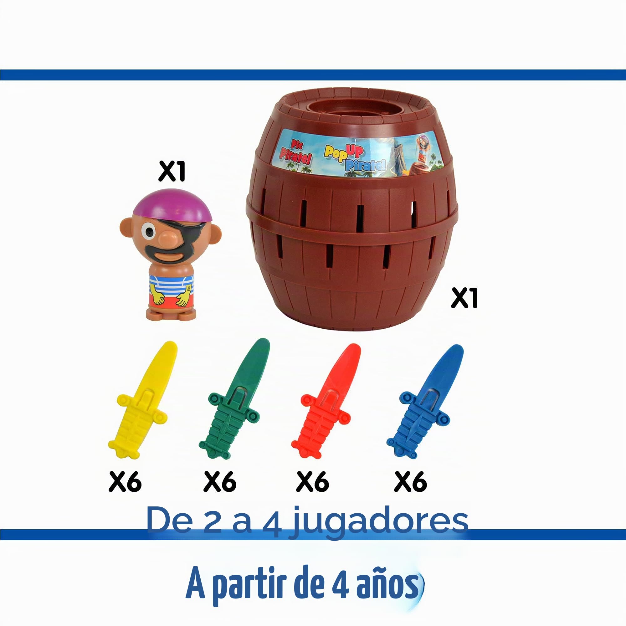 Tomy - Pop-up Pirate (3069/7028)