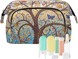 Kigai Abstract Art Tree Makeup Bag Cosmetic B...