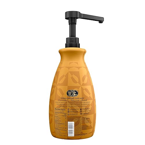 Miniatura 3 de Classic Caramel Café Sauce de Hollander Chocolate Co  Para lattes y postres de caramelo  Perfecto para el barista profesional o casero  Azúcar de