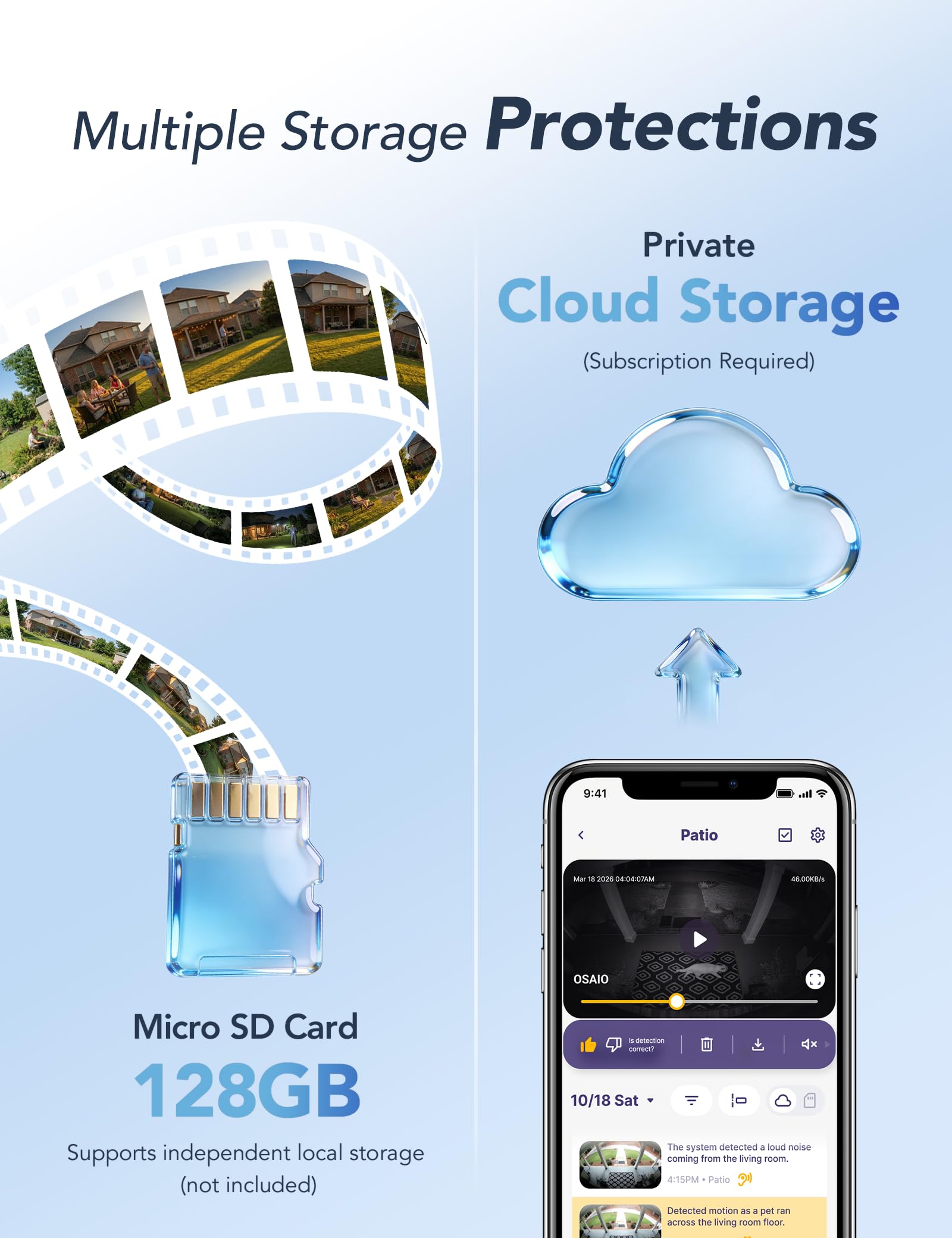 GNCC Kamera monitoringowa 4G LTE do użytku na zewnątrz, solarna z kartą VSIM, kamera 3 MP, monitoring na zewnątrz, bez akumulatora WLAN, obracana o 355°/90°, noktowizor kolorowy/podczerwieni, 2-drożne