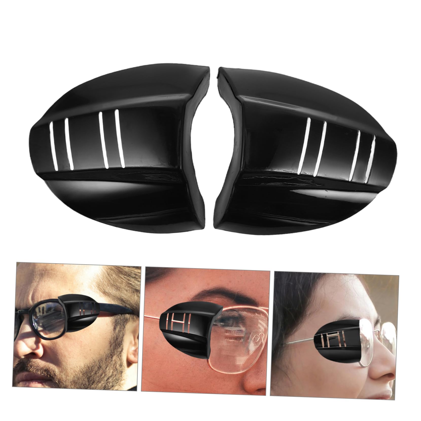 Lunettes de Sécurité TPU Noir Lot de 4 Pièces Gatuida Protection Latérale