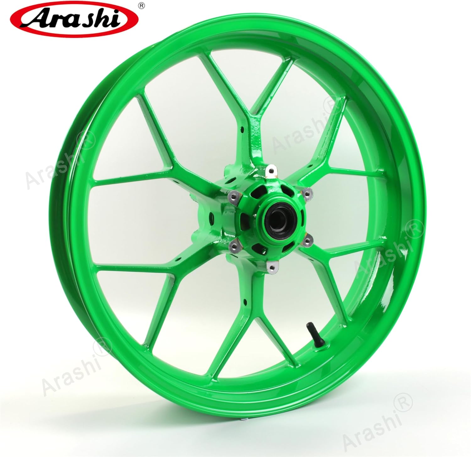Arashi Front Wheel Rim for Honda CBR1000RR 2008-2016, Motorcycle Replacement Accessories Parts Neon Green