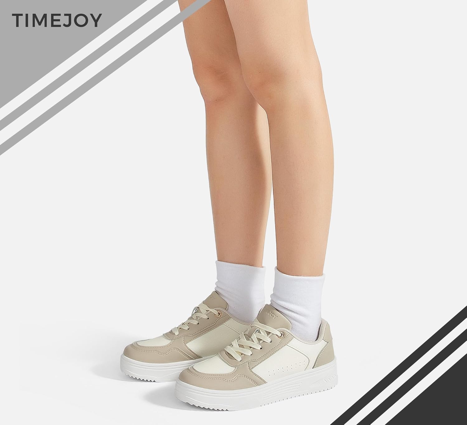 Women's Platform Fashion Sneakers Casual Classic Walking Tennis Shoes Low Top Comfort Lace Up Footwear - Image 7