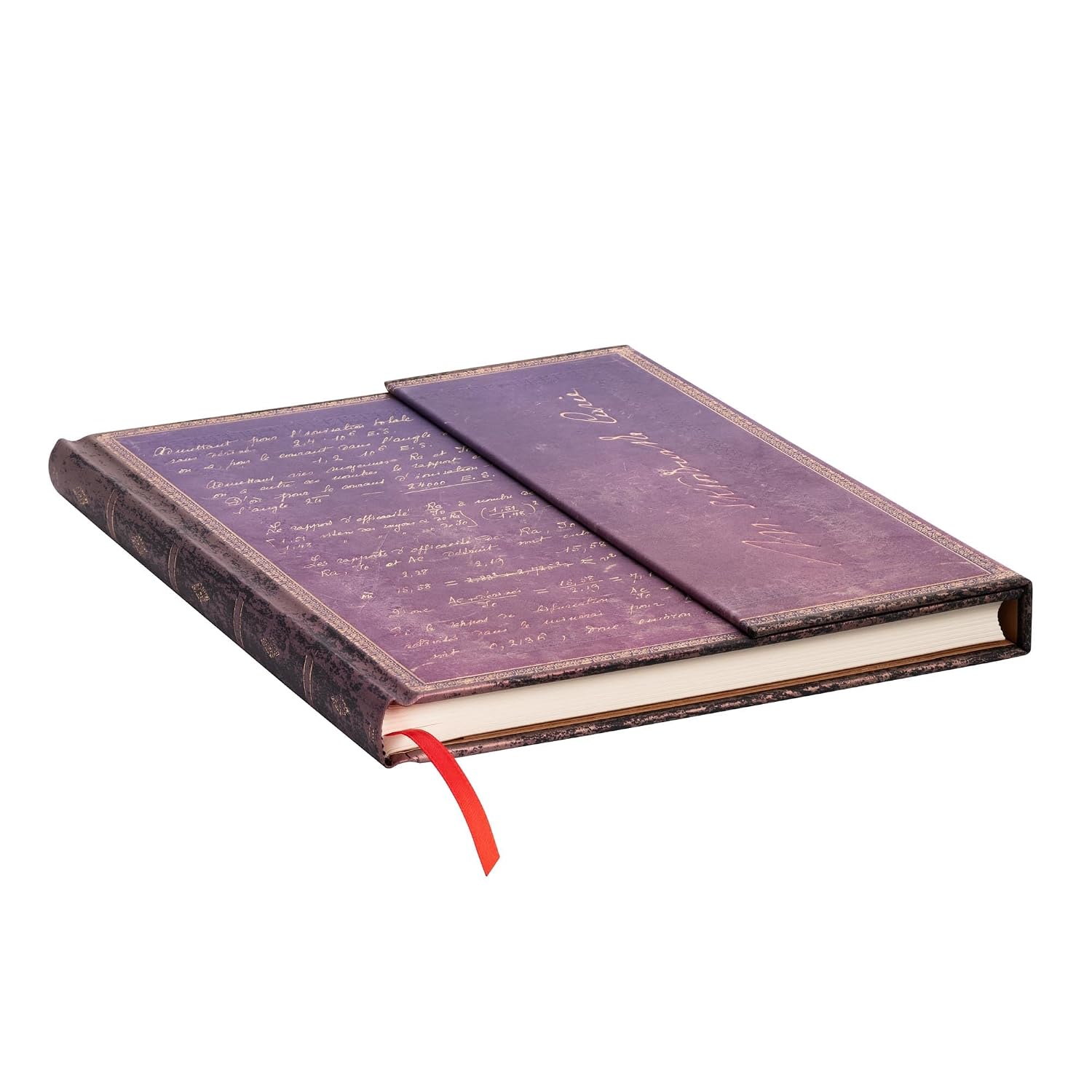 Marie Curie, Science of Radioactivity Ultra Lined Hardcover Journal, 144pg, 120GSM by Paperblanks (Embellished Manuscripts Collection)
