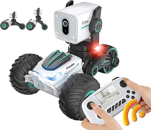 Coche RC con cámara, auto de control remoto con video en vivo HD 720P, vehículo todoterreno 4WD con transmisión en tiempo real, autos RC de alcance