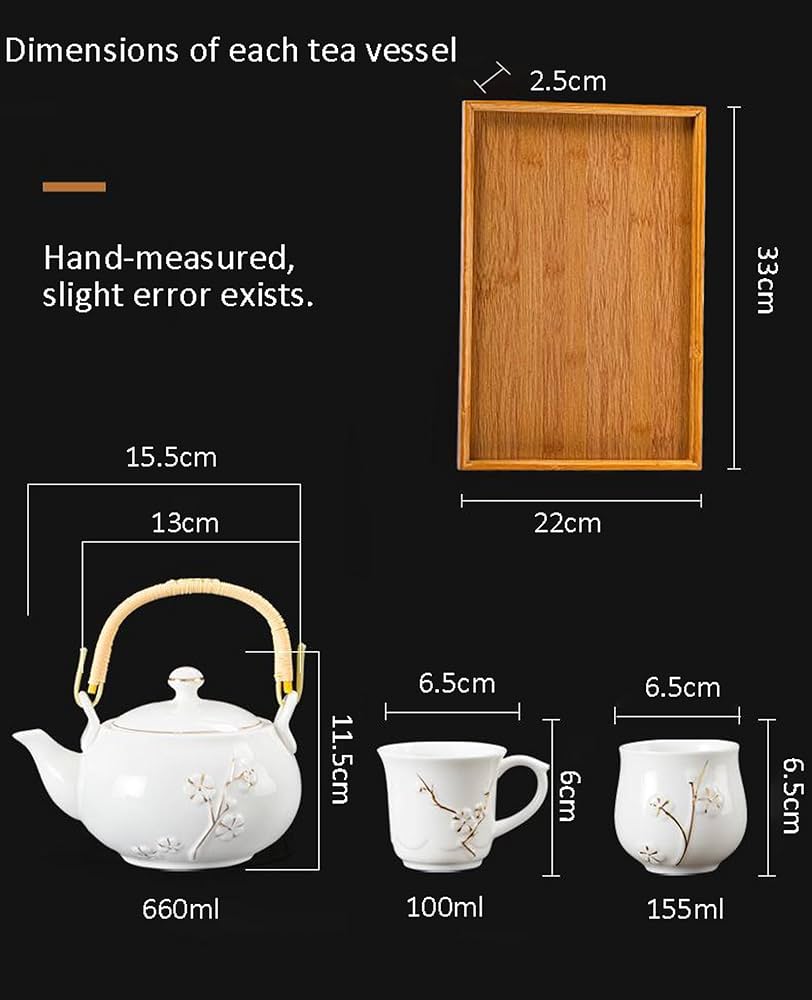 chaiページ Amazon.com | KEYDUACU Japanese Tea Set, Kiln-Formed Ceramic