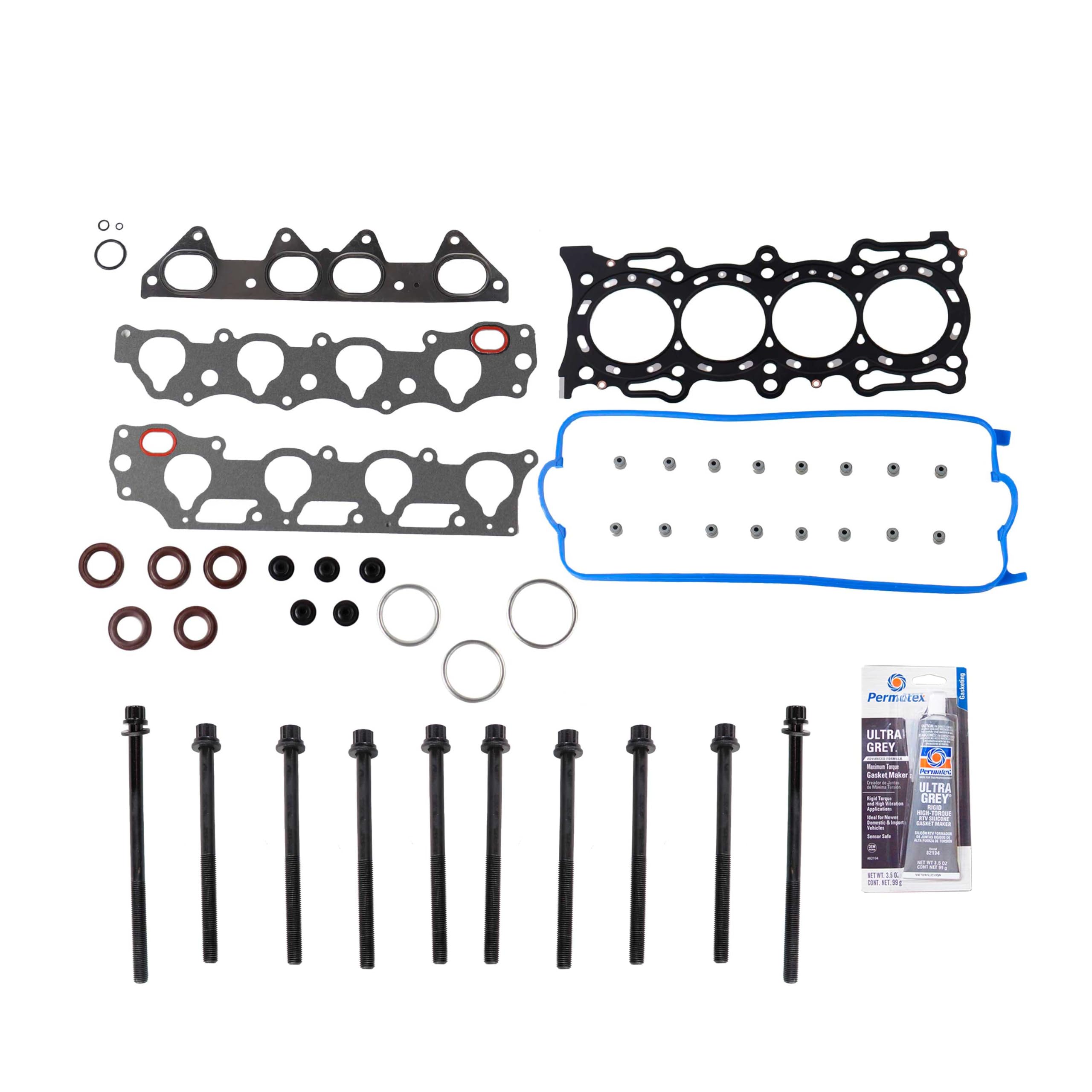Mizumo Auto Head Gasket & Bolt Set For Honda/Acura/Isuzu 2.3L SOHC VTec (F23A1)