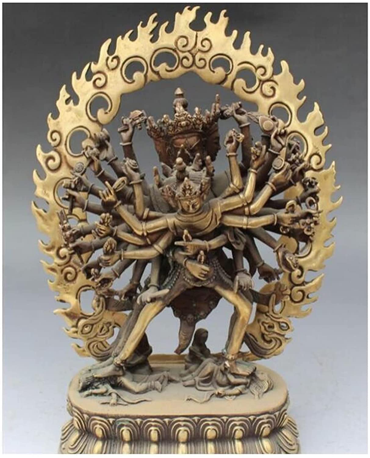 ブロンズ像　仏像 Amazon｜仏像、11インチ チベット仏教ブロンズ Vajrayogini Vajrayana