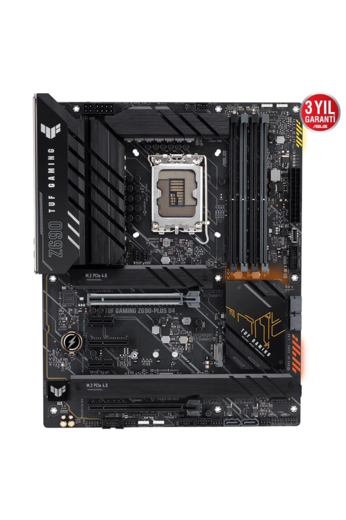 Mother Asus TUF Gaming Z690-Plus D4 Intel LGA 1700, ATX, DDR4