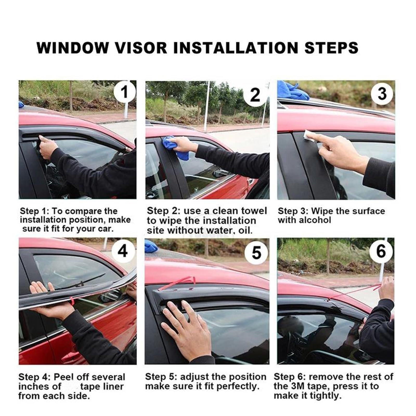 Deflectores Viento Deflectores Lluvia Deflectores Ventana Deflectores Ventana Laterales Para Para Eclipse Para Cross 2018-2023 Visera Protectora Ventana Deflectores Ventanas Laterales
