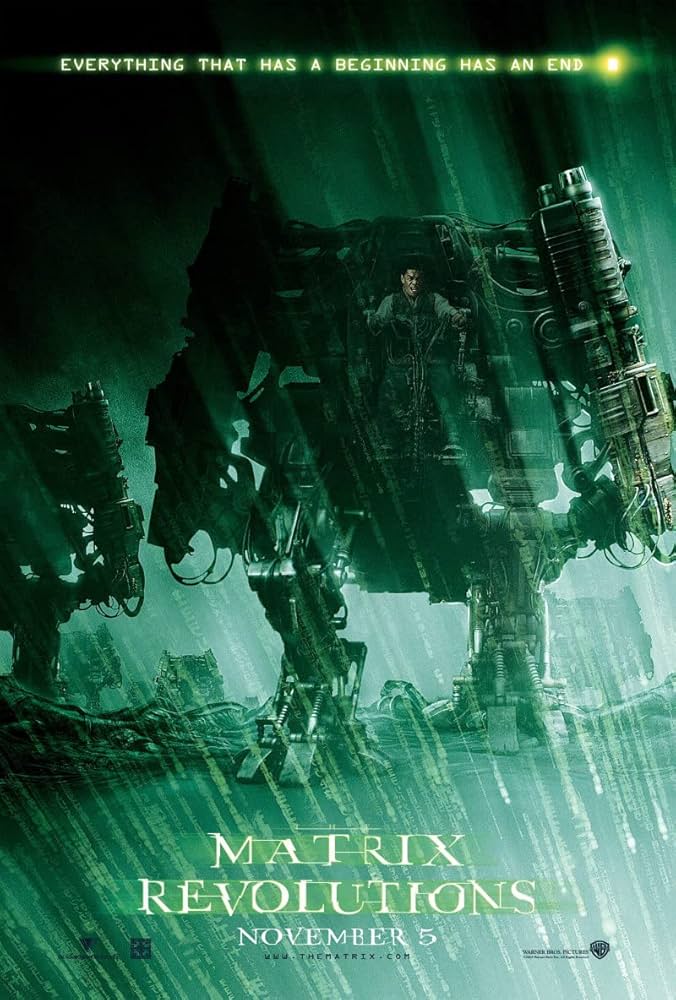 Amazon.com: Movie Poster THE MATRIX REVOLUTIONS 2 Sided