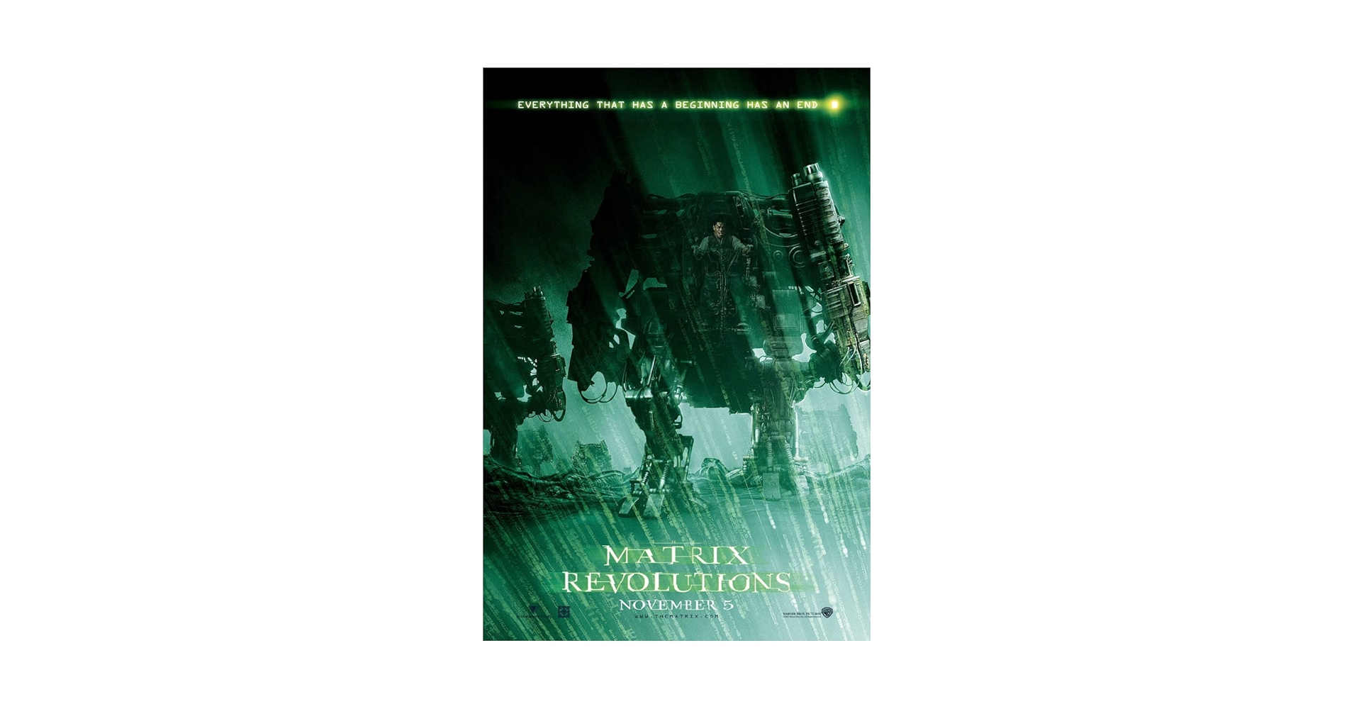 MATRIX REVOLUTIONS　映画パンフレット MATRIX REVOLUTIONS 映画パンフレット 映画「マトリックス