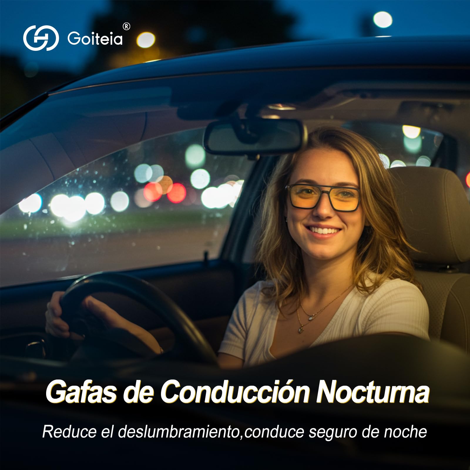 Goiteia Gafas Rojas Bloqueo Luz Azul-Bloqueo el 100% Azul y Verde para Mejorar el Sueño-Revestimientos AR Duales-Alivia Fatiga Ocular