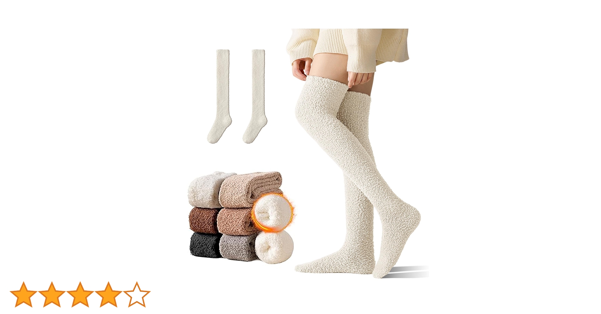 靴下 レディース 冬 北海道で履いても暖かい　ウール30％以上 ウールソックス Amazon.co.jp: [ifoofi] もこもこ靴下 レディース 冬 あったか