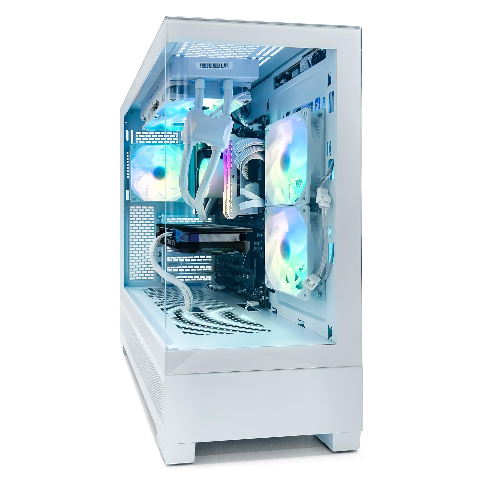 Gamer Rainbow Gaming White INFOMAX - Processeur i9 • GPU RTX 4060 - Dettaglio