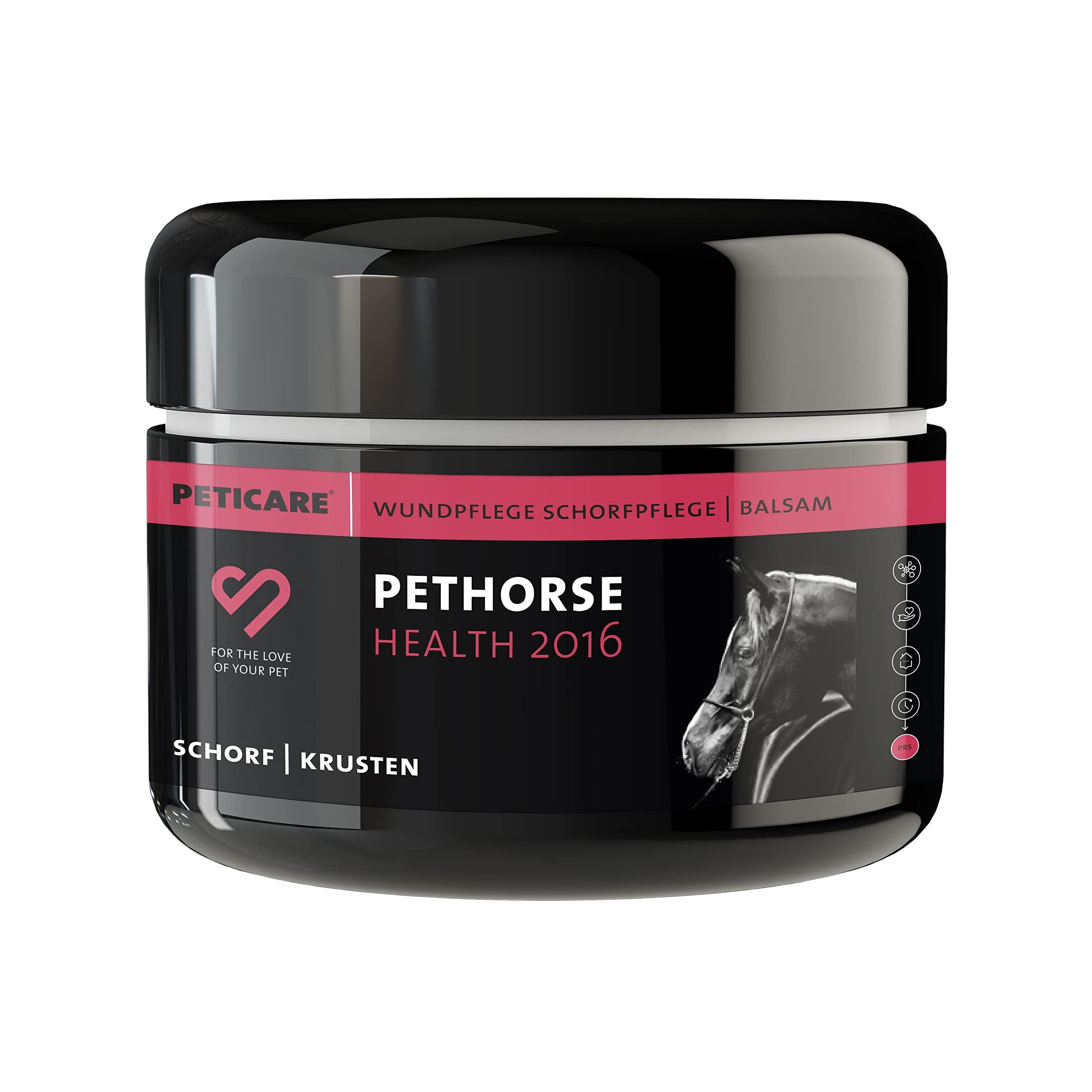 Peticare pomada para costras y llagas para Caballos - Cuida y favorece la regeneración, para mallendras, picor Dulce, Eczema - petHorse Health 2016