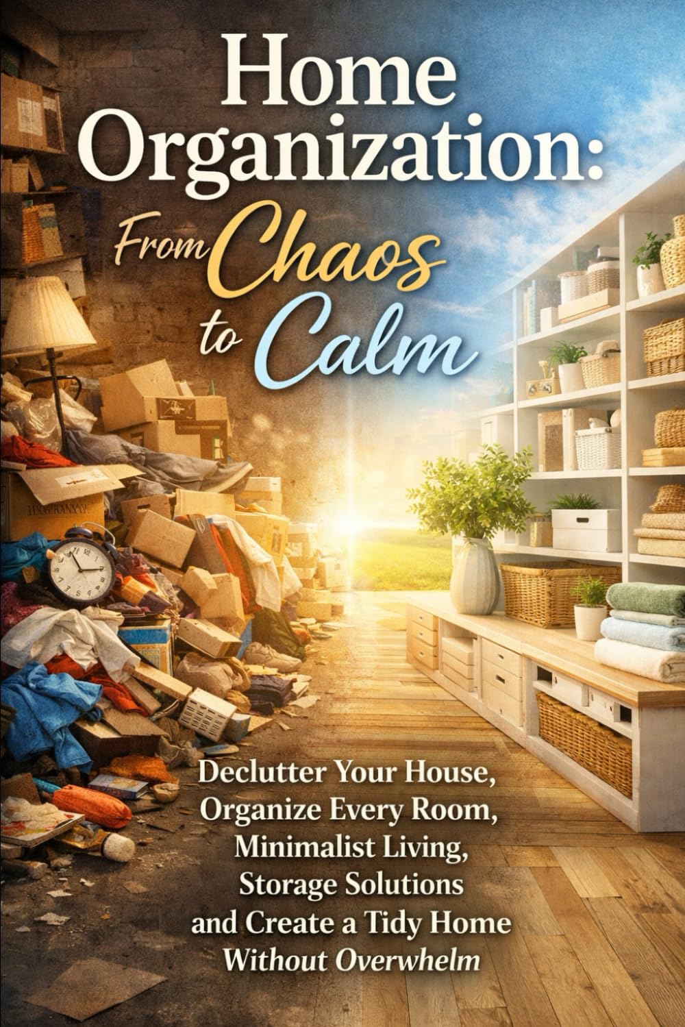 Home Organization: From Chaos to Calm – Declutter Your House, Organize Every Room, Minimalist Living, Storage Solutions and Create a Tidy Home Without Overwhelm