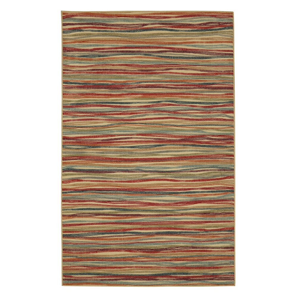Mohawk Home Soho Melody Striped Printed Area Rug, 7'6x10', Multicolor