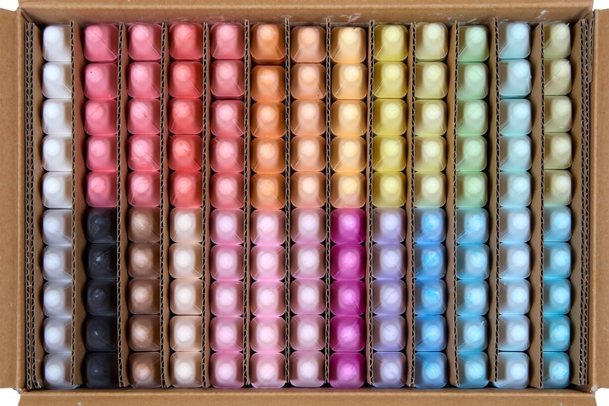 Crayola Washable Outdoor Sidewalk Chalk Collection (130ct), Bulk Anti-Roll Chalk Sticks for Kids, Outdoor Toys & Activities for Kids, Gifts, Ages 4, 5, 6
