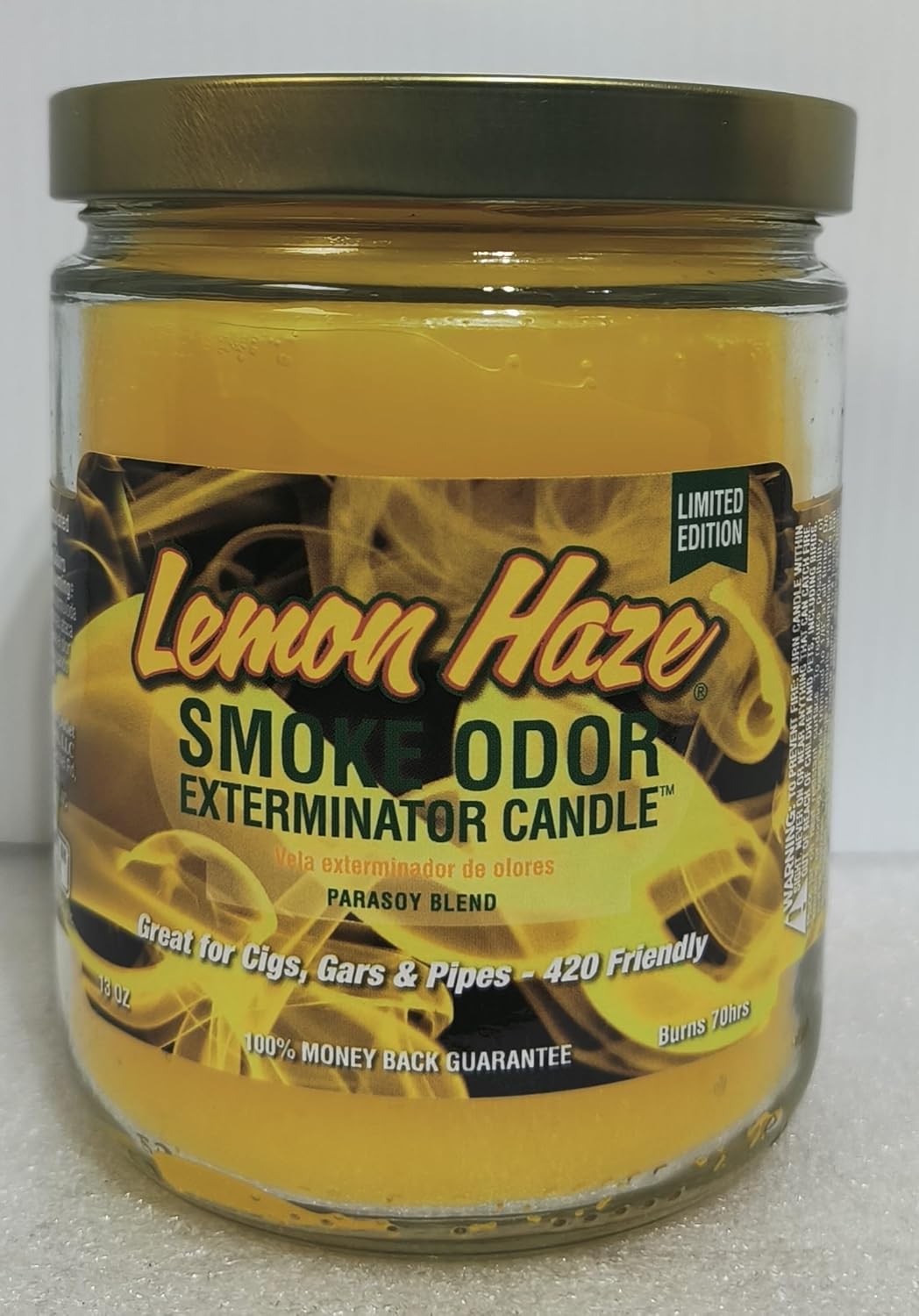 Smoke Odor Exterminator 13 oz Jar Candles Pumpkin Spice Assortment (6) Includes Pumpkin Spice, Cinnamon Apple, Mulberry & Spice, Havana Nights, Rockabilly, Lemon Haze.