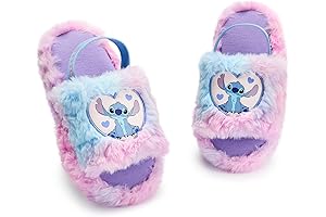 Lilo & Stitch Pink Stitch Slippers