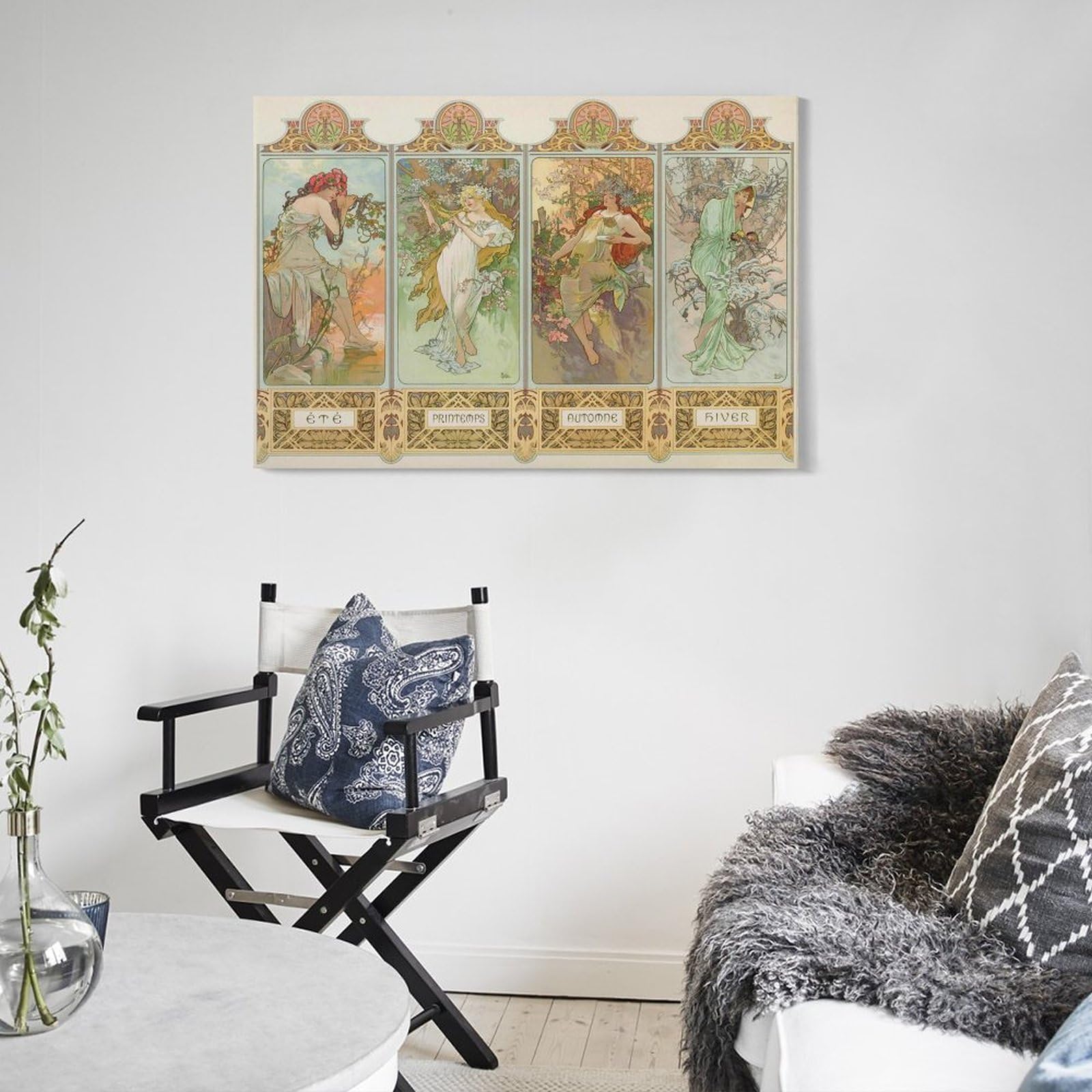 Amazon.co.jp: Alphonse Mucha アルフォンス・ミュシャ 四季
