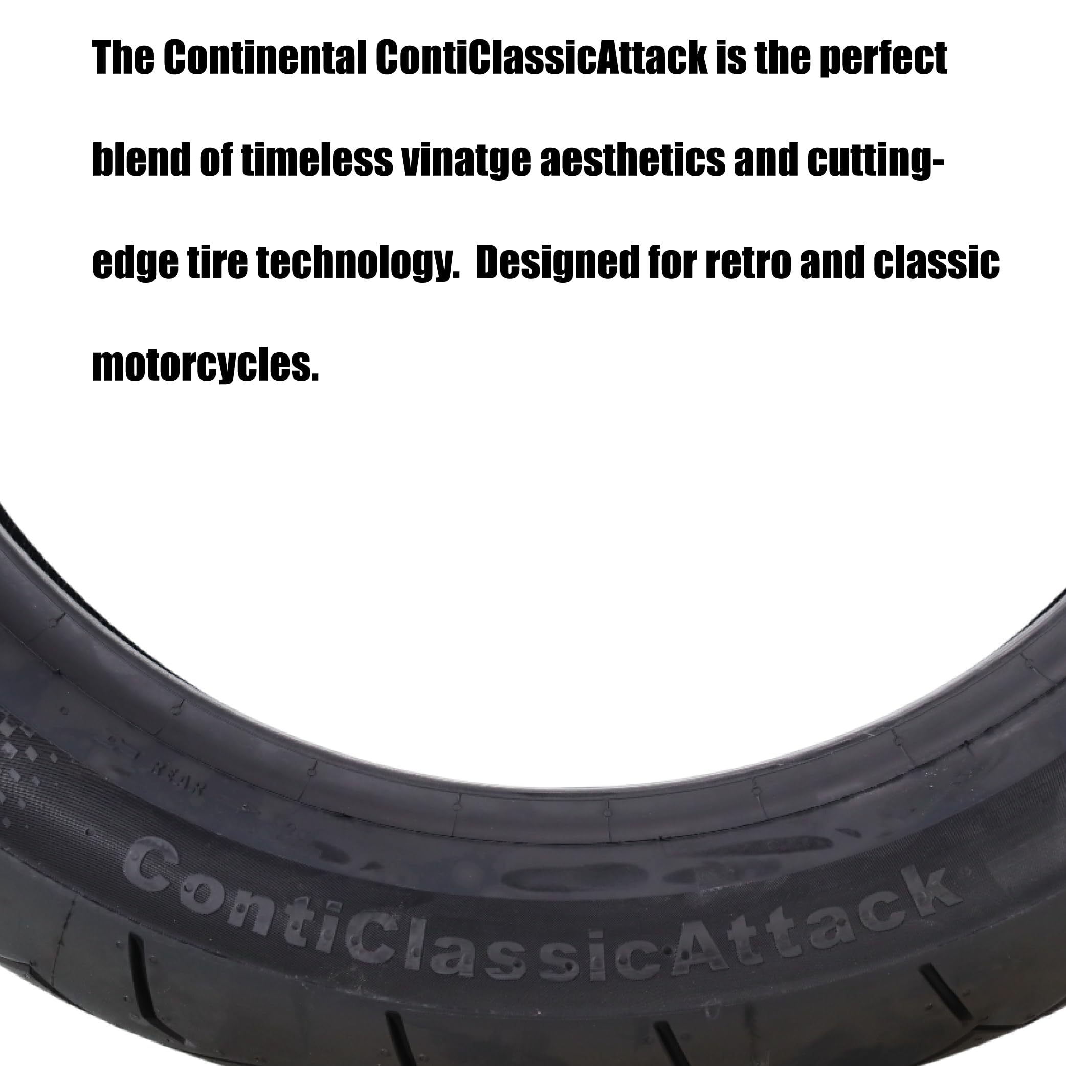 Continental CONTICLASSICATTACK R TL - 120/90/R18 65V - A/A/70dB - opony letnie (motocykl)