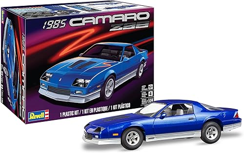(America Revell) Nivel americano 124 85 Chevy Camaro Z28 Modelo de plástico 14540 Moldeado Color