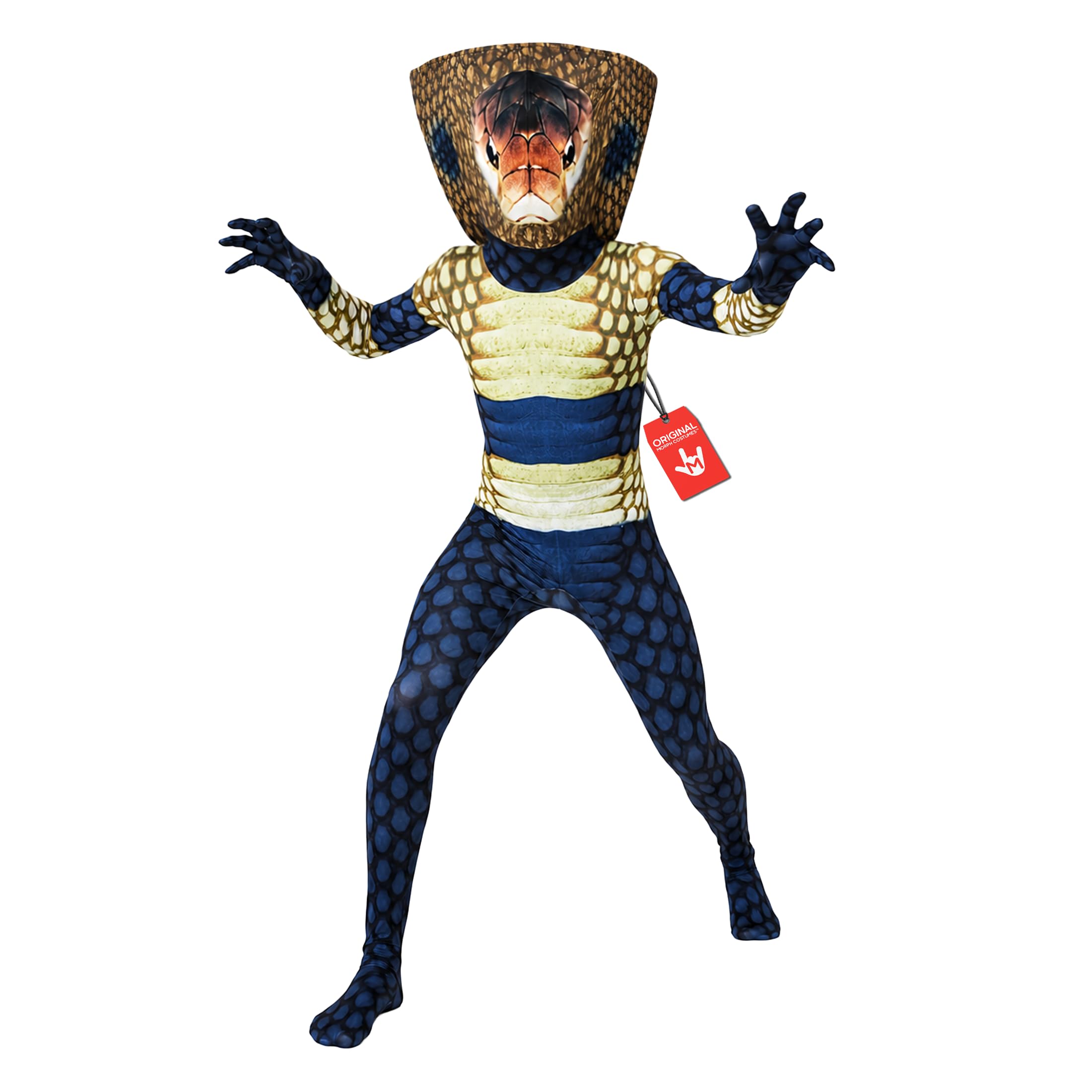 Morphsuits Disfraz Serpiente Niño, Disfraz Cobra Halloween Niño