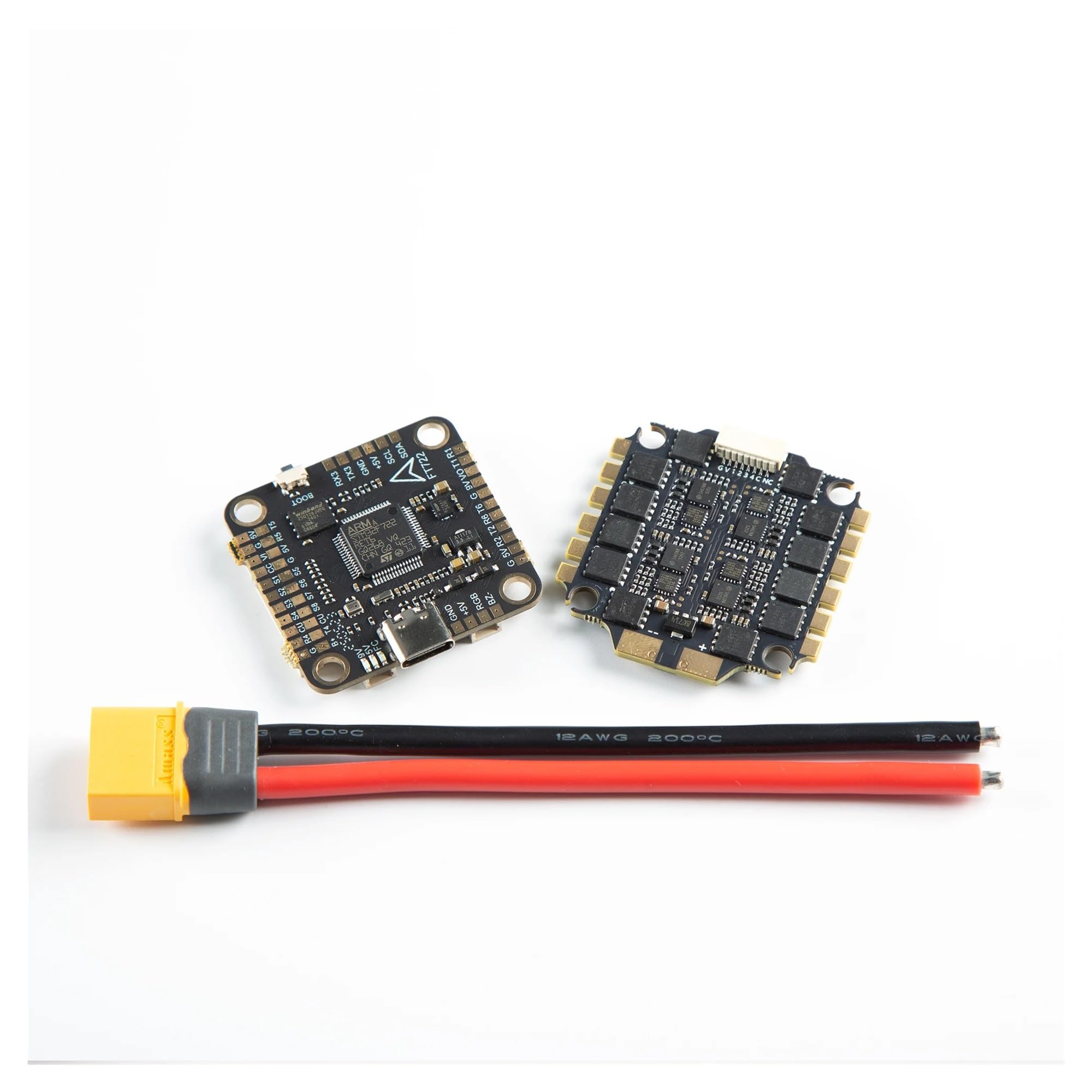 1 pz F722 V2 Stack F7 Flight Controller adatto for fai da te RC FPV Freestyle Racing Drone Quadcopter 3 6S Lipo 50A 60A 65A 4 in 1 BLheli S ESC(F722 50A Stack)