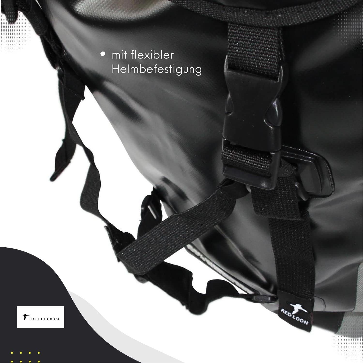 Red Loon Pro Fahrradrucksack Rad Rucksack LKW-Plane reißfest wasserdicht, Farbe:Orange, Herstellernummer:VDP64148