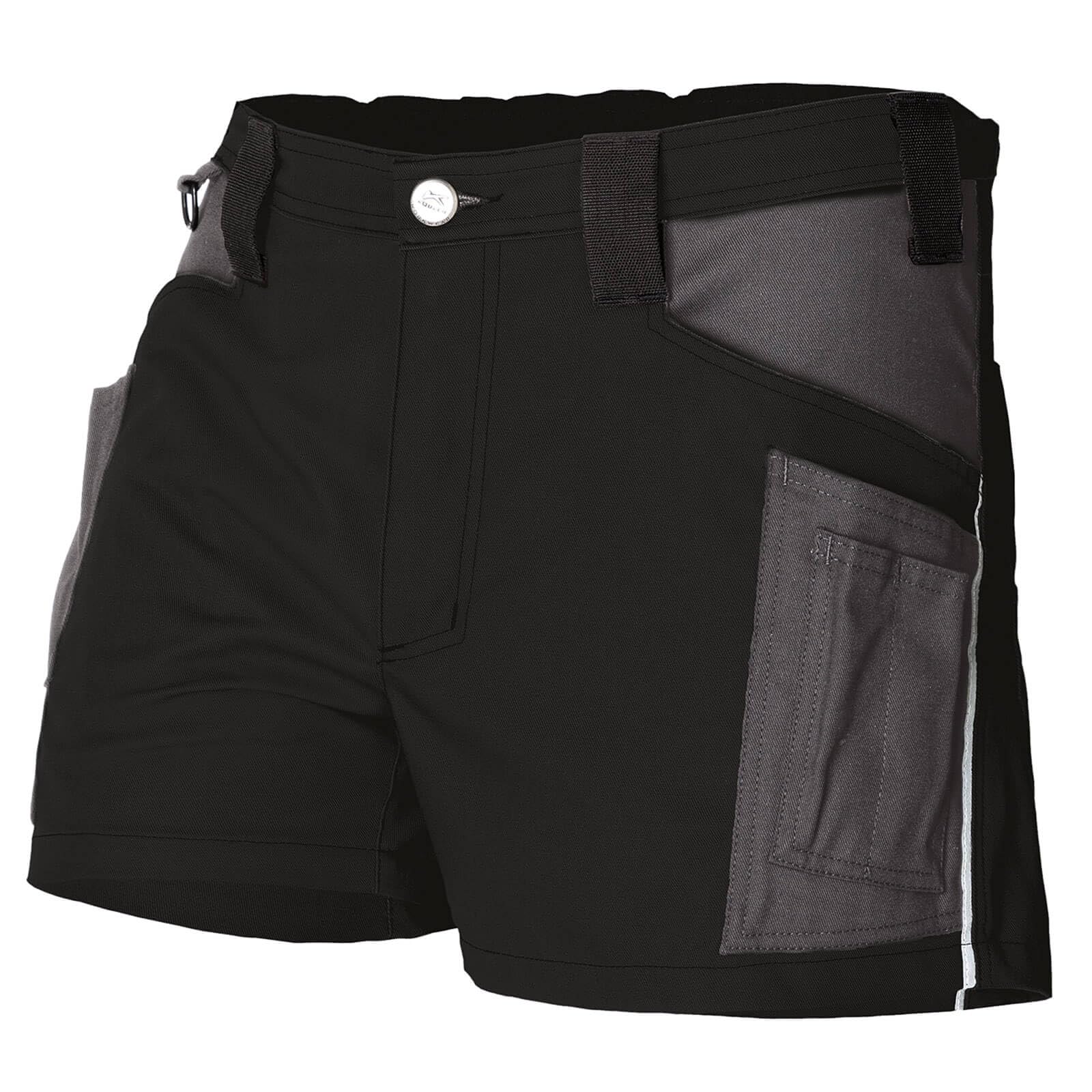 KÜBLER Workwear KÜBLER ACTIVIQ Work Shorts Short Black/Anthracite