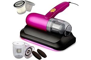 Bed Vacuum Cleaner: Ultimate Mattress Cleaner with UV Light for Allergen-Free Bedding