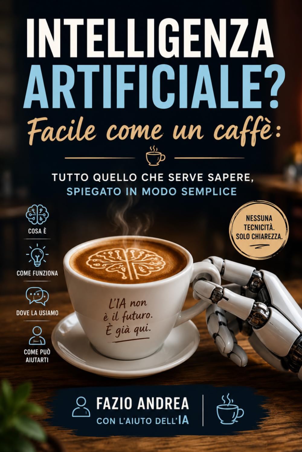 Intelligenza Artificiale? Facile come un caffè!: Tutto quello che serve sapere, spiegato in modo semplice. (L'Artigiano Digitale)