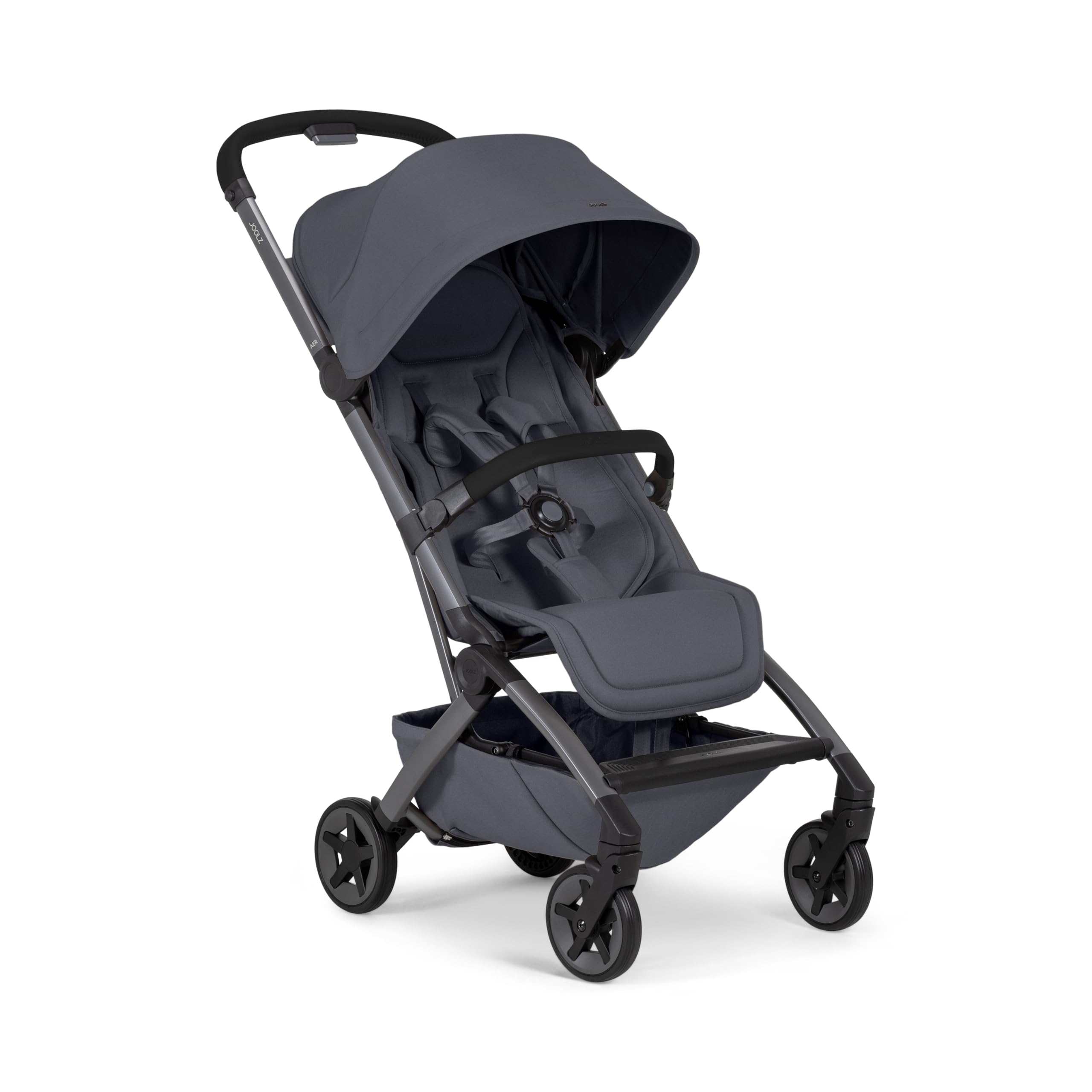 Joolz Aer2 Faltbarer Sicherheitsbügel - Einhändig zu öffnen - Passend für Joolz Aer2 Buggy - Abnehmbare - Sicheres, stilvolles & reisetaugliches Zubehör - Black Carbon