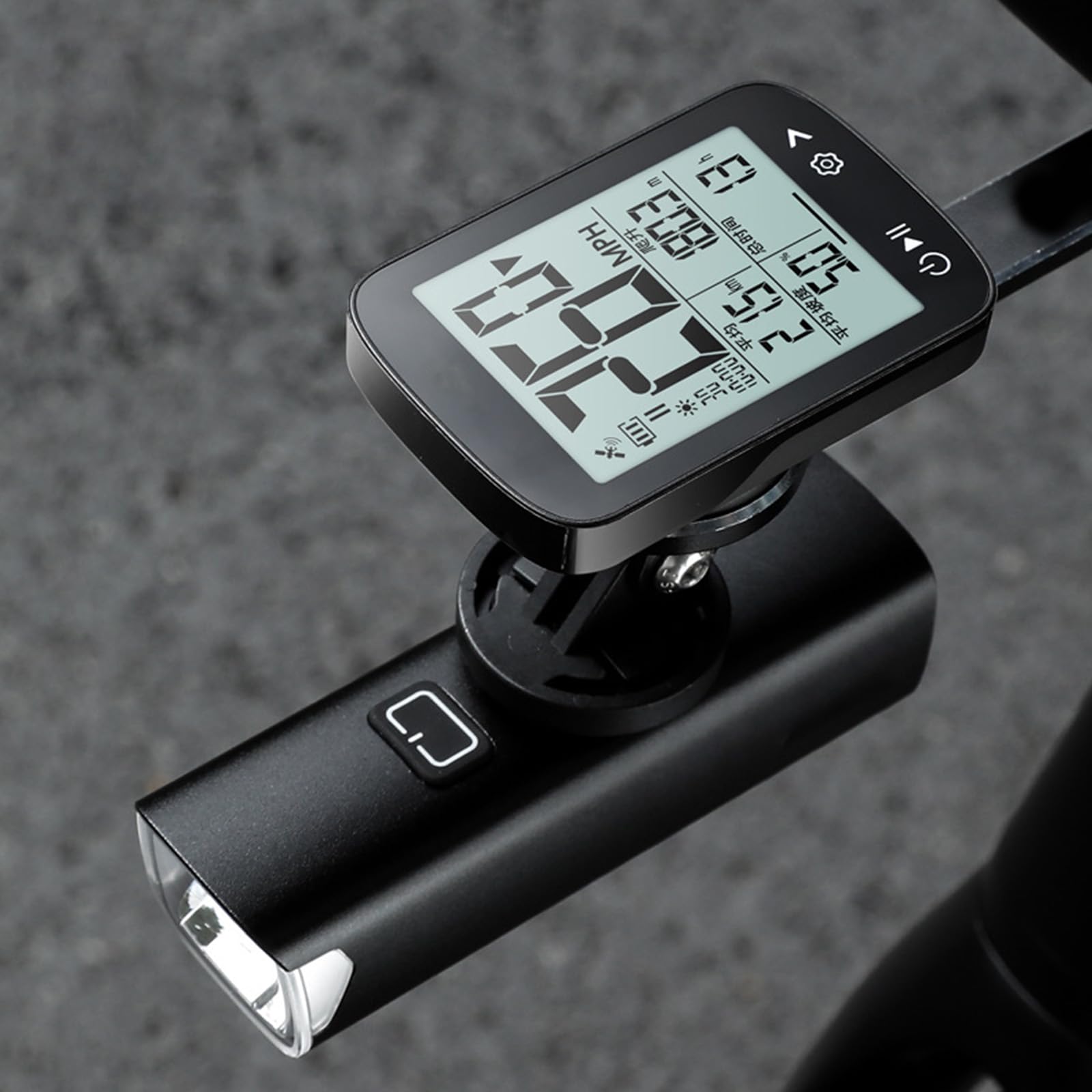 Compteurs kilométriques de vélo de Route