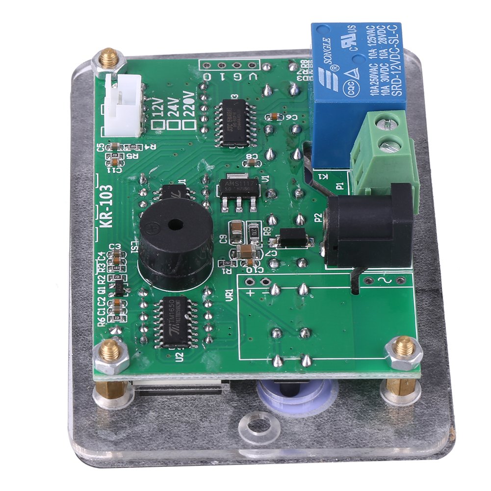 Régulateur De Température Numérique Keenso 10A 12V - Contrôleur Thermostat Intelligent Avec Sonde Et Affichage Réglable
