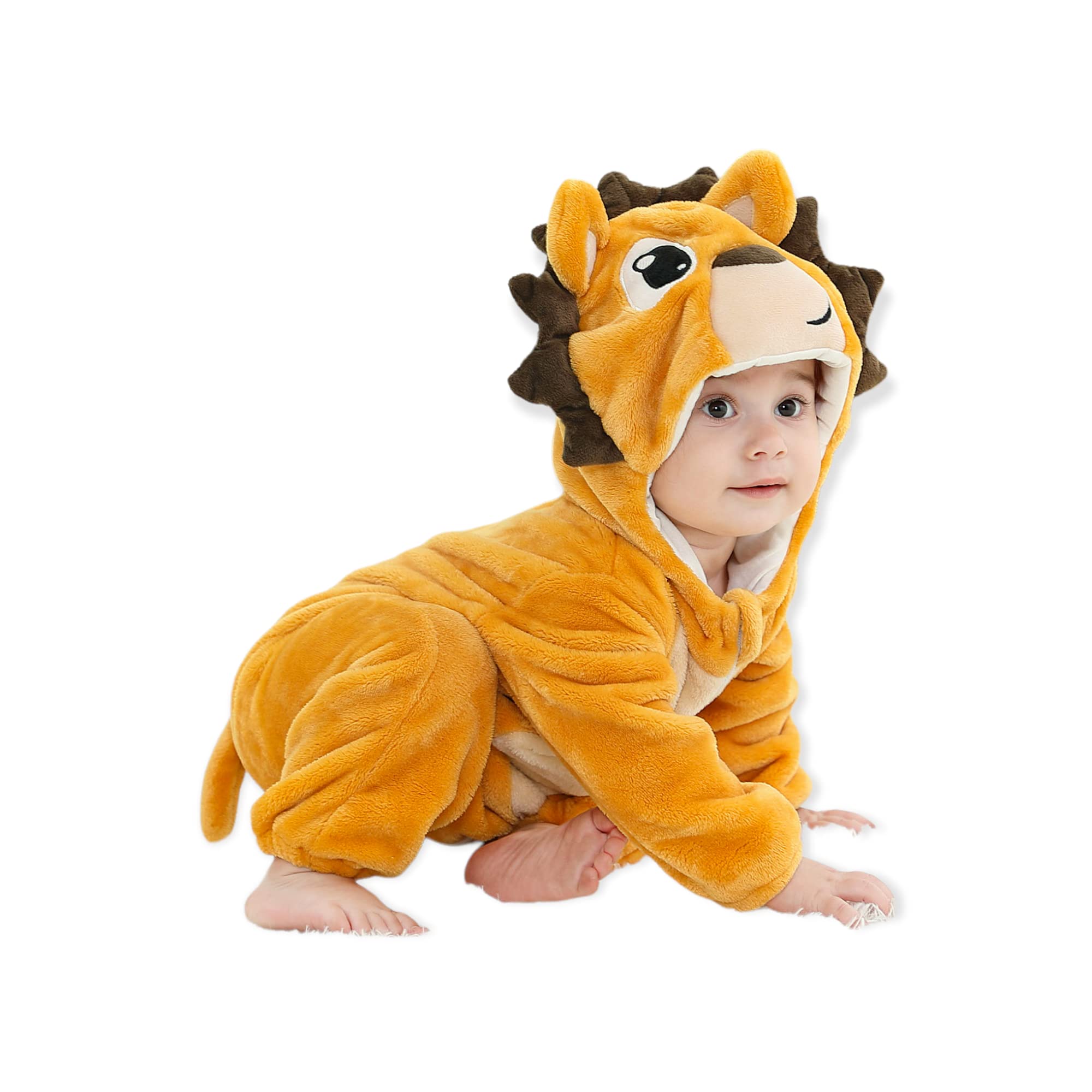 Radhey Preet Baby Rompers or Jumpsuit for Kids Whose Ages Maximum 30 Months Available with Fully Zip Best And Comfortable 100% Polyester Fiber. (Hedgehog)