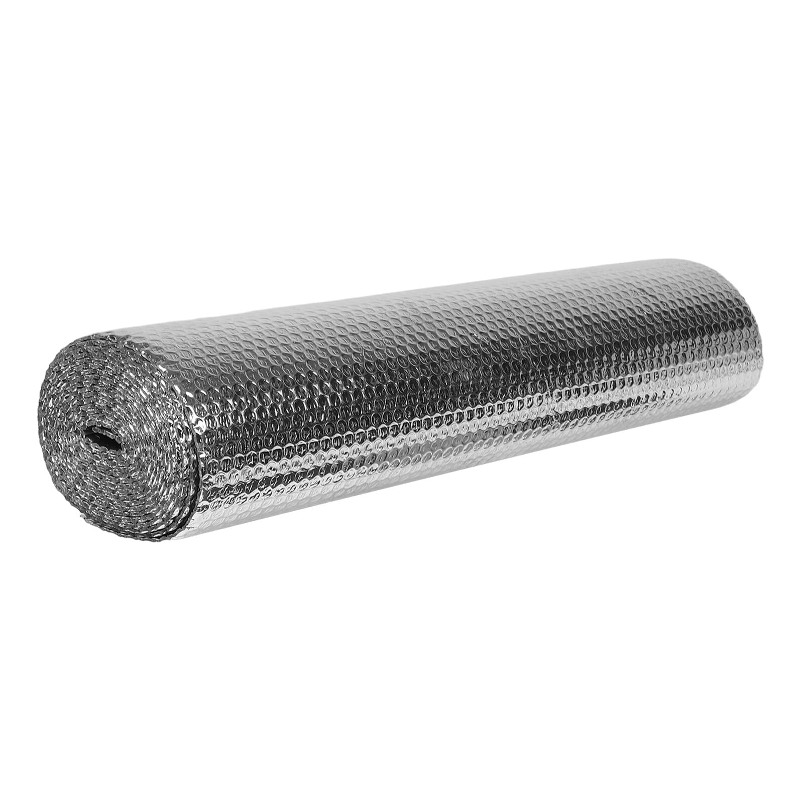 Barrière thermique à bulles double couche avec film isolant réfléchissant en aluminium
