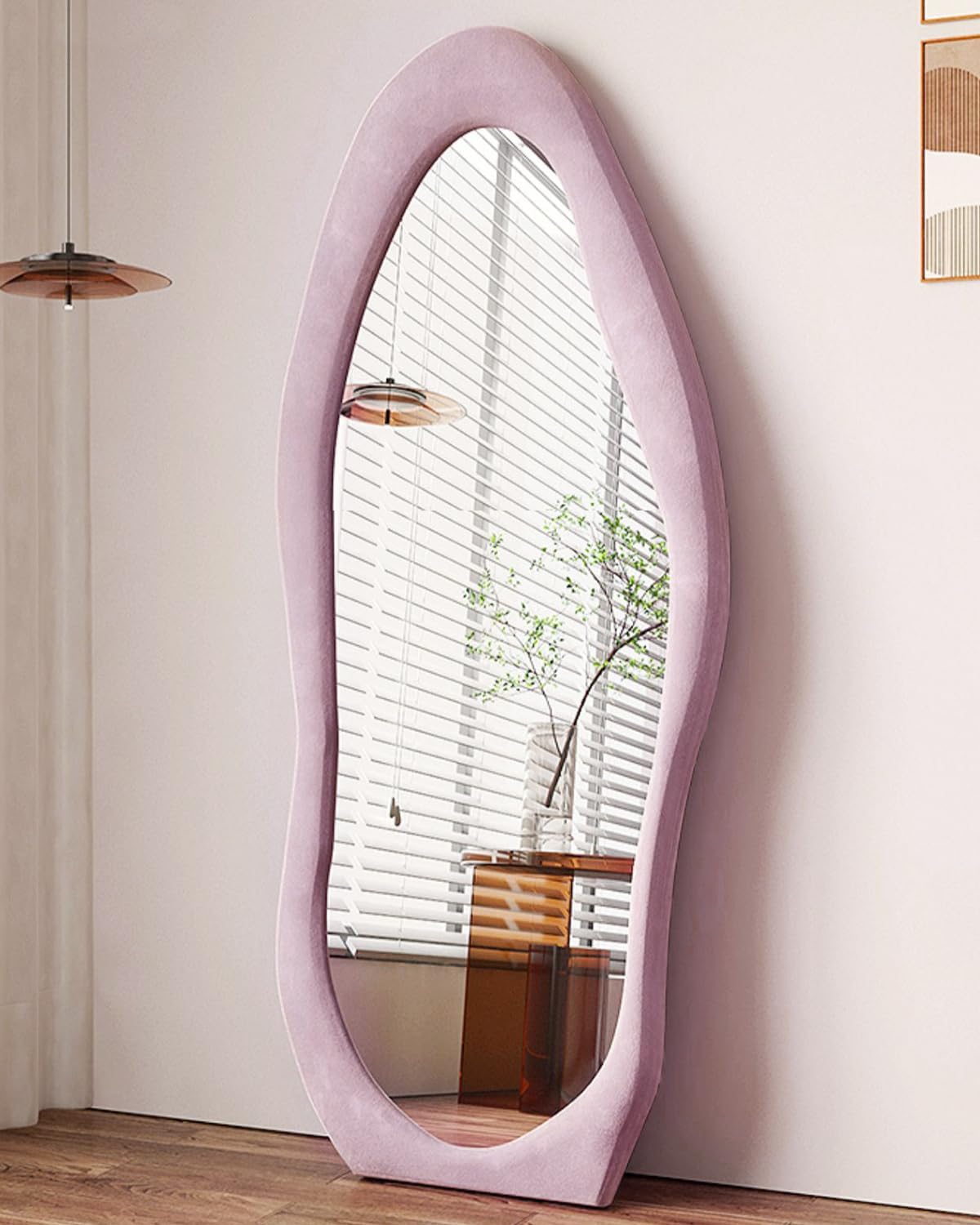 Amazon.com: ITSRG Full Length Mirror, Floor Mirror with Stand, Wall ...