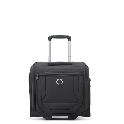 DELSEY PARIS Helium DLX, 16 Inch Carry-On Softside Luggage, Black