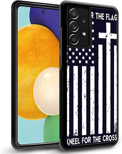 Miniatura 2 de Funda compatible con Samsung Galaxy A53 5G, diseño de cruz de bandera estadounidense, diseño increíble a prueba de golpes, antiarañazos, carcasa