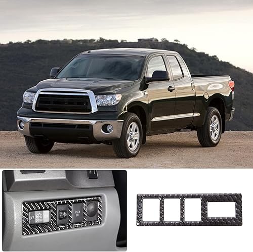 Miniatura 2 de Interruptor de lámpara de parada de montaje alto para Toyota Tundra 2007-2013 Accesorios de consolas centrales, cubierta decorativa interior