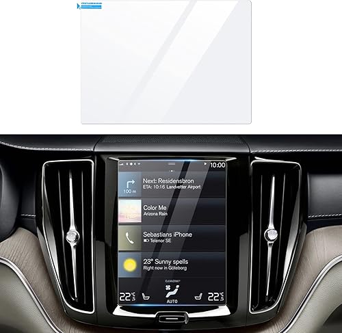 Autorder Protector de pantalla para 2016-2023 2024 2025 Volvo V90 XC90 S90 XC60 V60 S60 XC40 Accessoreis Vidrio templado 9H Navegación pantalla