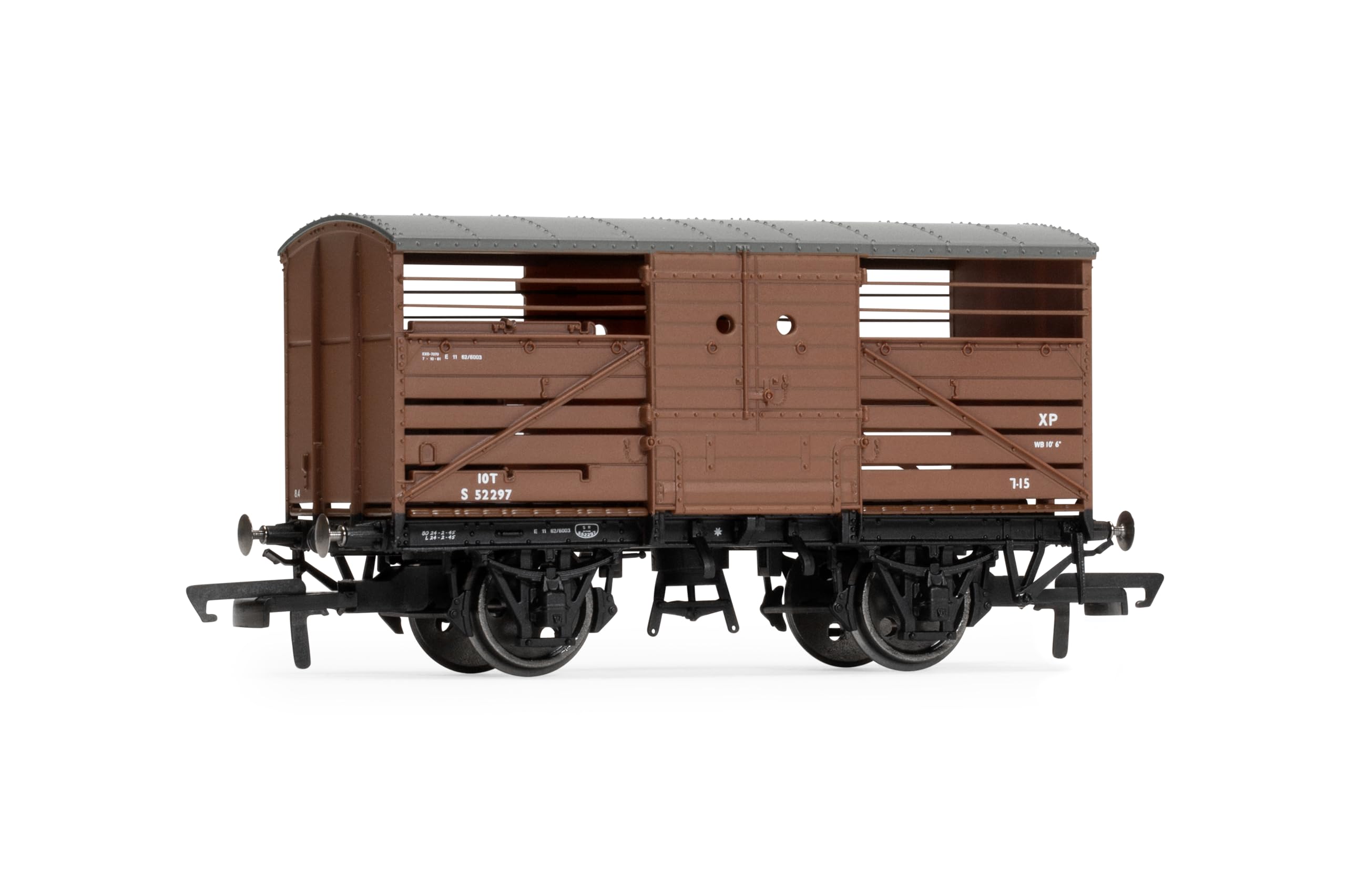 Hornby R60288 BR Ex SR Cattle Wagon 52297 - OO Gauge