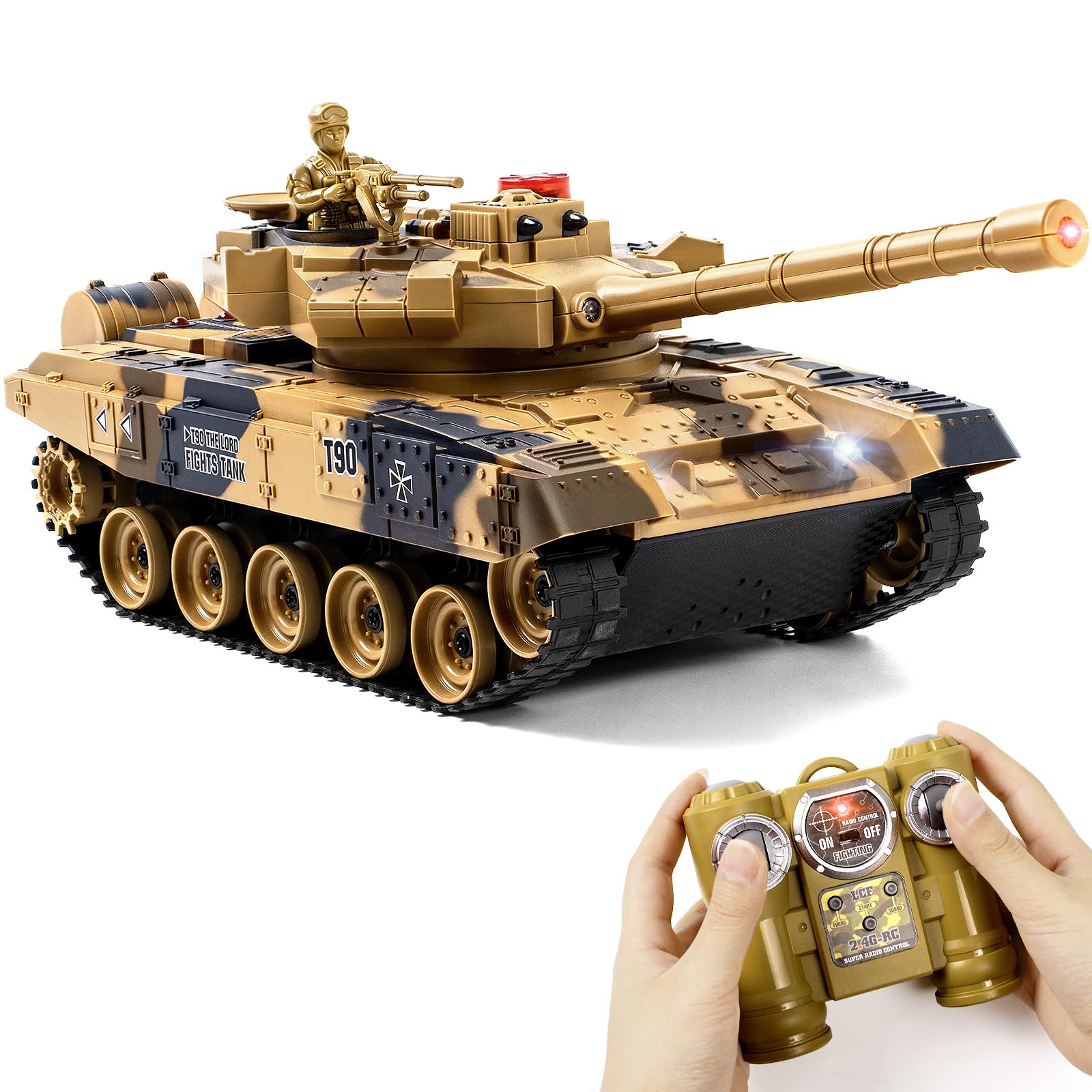 ドッグフード Taka tank Amazon.com: Supdex 1/24 RC Tank, Remote Control Russian T-90 Army