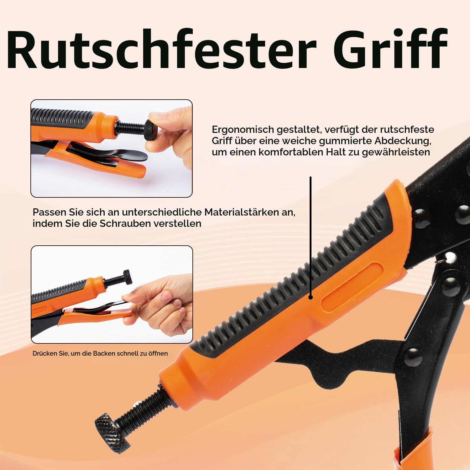 INNOVIO Druckknopf Set mit Zange – 80 Set Metall-Druckknöpfe (15mm) für Leder, Segeltuch, Jacken, Geldbörsen & Taschen – Perfekt für Handwerk & Reparaturen