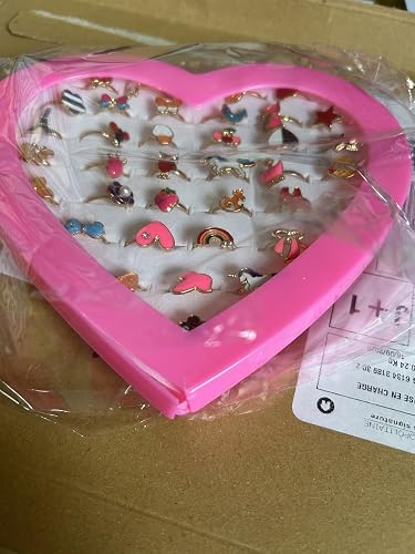 Diealles Shine - Coffret De 36 Bagues Pour Petites Filles | Anneaux Réglables Et Colorés | Cadeau Enfant 6 Ans Et Plus Cadeau Fille 6 Ans Bagues Diealles Shine - Coffret De 36 Bagues Pour Petites Filles | Anneaux Réglables Et Colorés | Cadeau Enfant 6 Ans Et Plus Cadeau Fille 6 Ans Bagues