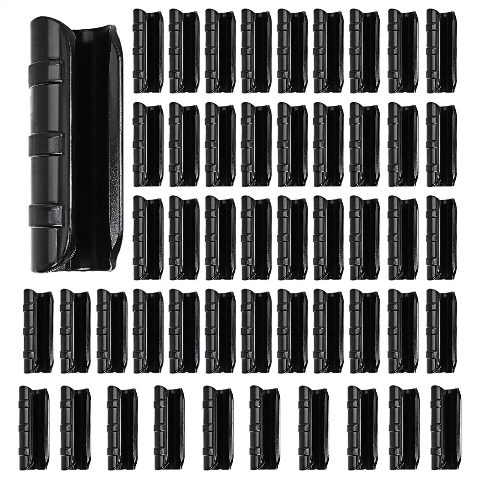 Clips de tubo para huerto exterior y fijación de plantas en enrejados