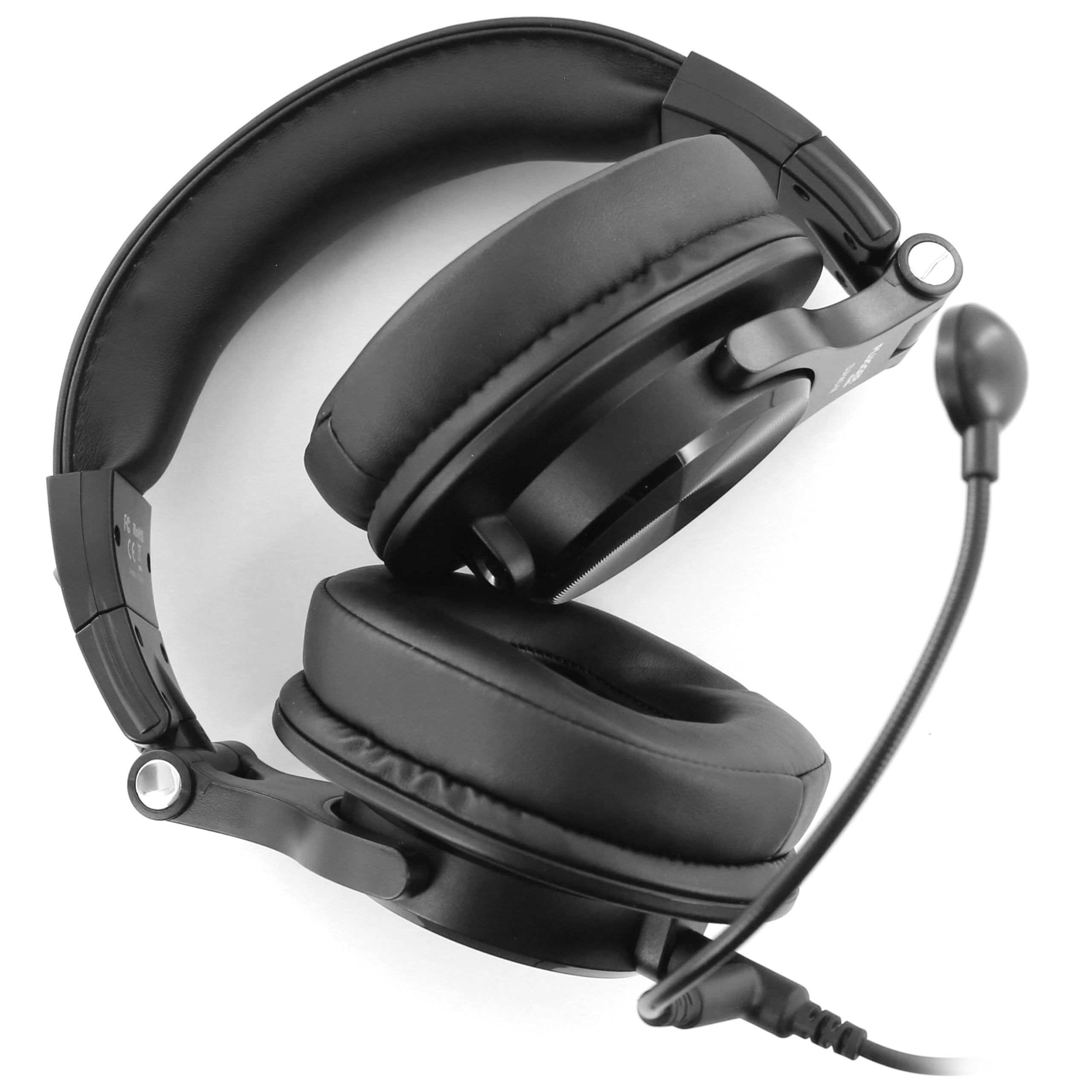 Plugger Studio DJH40-M Dynamic geschlossene Kopfhörer mit Mikrofon